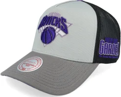 Trucker-Mitchell & Ness Hatstore Exclusive x New York Knicks Iron /Black Trucker - Grey