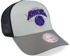 Trucker-Mitchell & Ness Hatstore Exclusive x New York Knicks Iron /Black Trucker - Grey