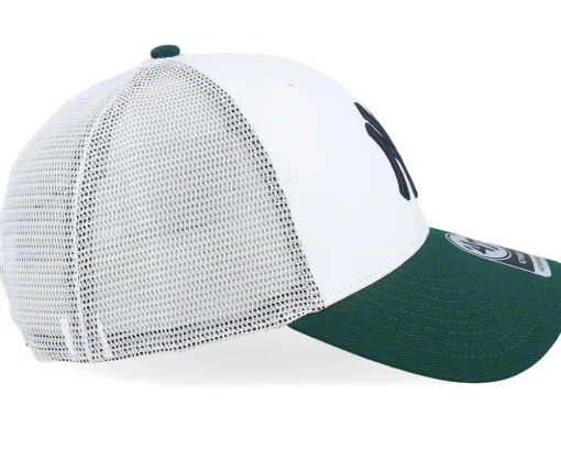 Trucker-47 Brand Hatstore Exclusive x New York Yankees Branson Tri Tone 47 Mvp Mesh White/Green Trucker -