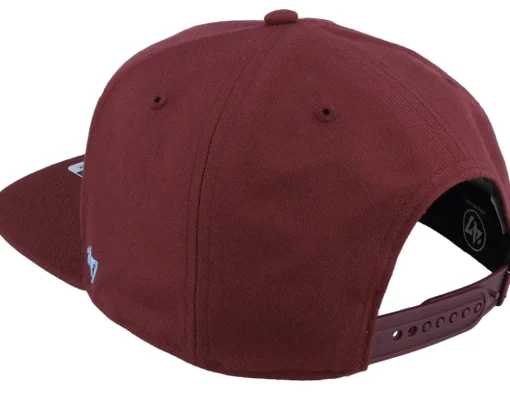 Snapback-47 Brand Hatstore Exclusive x Philadelphia Phillies Dark Maroon Snapback - Red