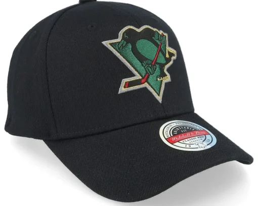 Adjustable-Mitchell & Ness Hatstore Exclusive x Pittsburgh Penguins Luxe Logo NHL Adjustable - Black
