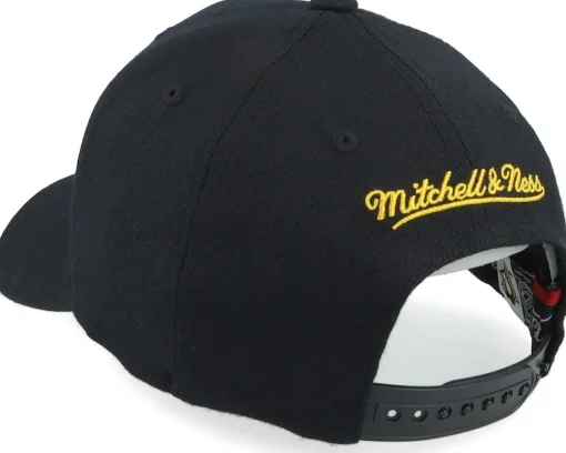 Adjustable-Mitchell & Ness Hatstore Exclusive x Pittsburgh Penguins Premiere /Yellow Adjustable - Black