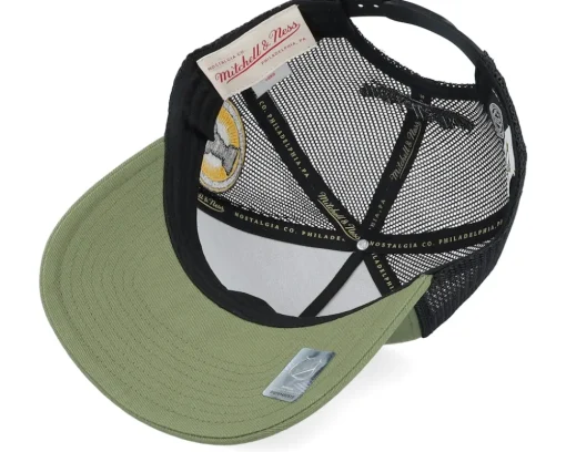 Trucker-Mitchell & Ness Hatstore Exclusive x Pittsburgh Penguins Finals Olive Trucker - Green