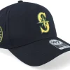 Online 47 Brand Hatstore Exclusive x Seattle Mariners Coops Sure Shot Mvp Dt Black A-frame Adjustable -