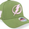 Adjustable-Mitchell & Ness Hatstore Exclusive x Tampa Bay Lightning Olive/Pink Olive/Pink Adjustable -