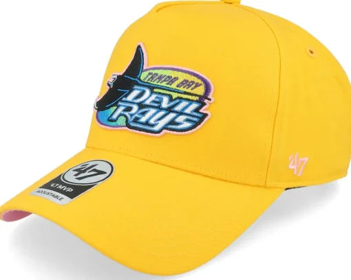 Adjustable-47 Brand Hatstore Exclusive x Tampa Bay Rays Dua Gold A-Frame Adjustable - Yellow