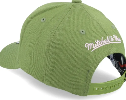 Adjustable-Mitchell & Ness Hatstore Exclusive x Tampa Bay Lightning Olive/Pink Olive/Pink Adjustable -