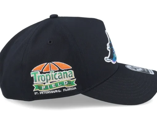 Sale 47 Brand Hatstore Exclusive x Tampa Bay Rays Coops Dua Sure Shot Mvp Dt Black Adjustable -