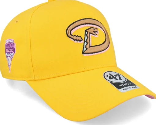 Adjustable-47 Brand Hatstore Exclusive x Tampa Bay Rays Dua Gold A-Frame Adjustable - Yellow
