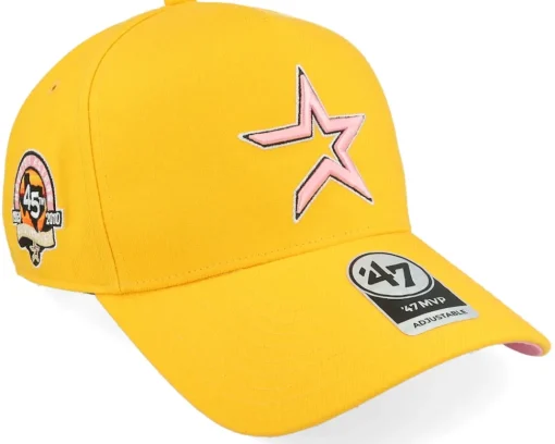 Adjustable-47 Brand Hatstore Exclusive x Tampa Bay Rays Dua Gold A-Frame Adjustable - Yellow