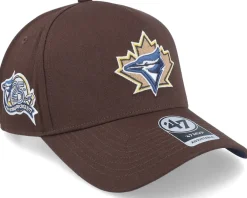 Adjustable-47 Brand Hatstore Exclusive x Toronto Blue Jays Coops Sure Shot Mvp Dt Brown A-Frame Adjustable -