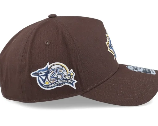 Adjustable-47 Brand Hatstore Exclusive x Toronto Blue Jays Coops Sure Shot Mvp Dt Brown A-Frame Adjustable -