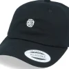 Hot Hatstore x Kevin Bang - White Rose Black Dad Cap