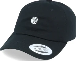 Hot Hatstore x Kevin Bang - White Rose Black Dad Cap