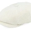 Online Stetson Hatteras Corduroy Jersey Wool White Flat Cap -