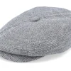 New Stetson Hatteras Jersey Grey Flat Cap -