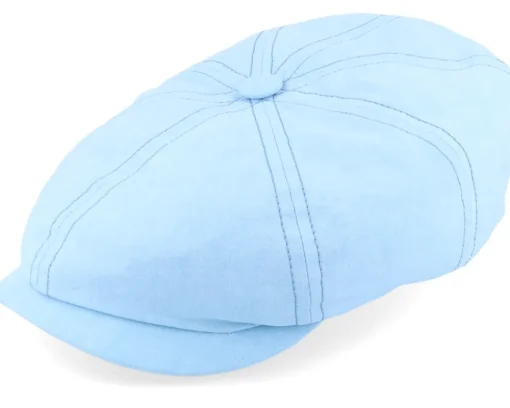 Online Stetson Hatteras Organic Cotton Sustainable Flatcap - Blue