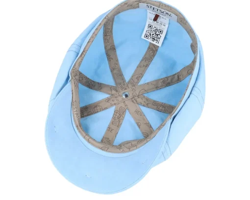 Online Stetson Hatteras Organic Cotton Sustainable Flatcap - Blue