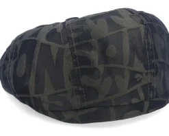 Hot Stetson Hatteras Outdoor Olive/Black Flat Cap -