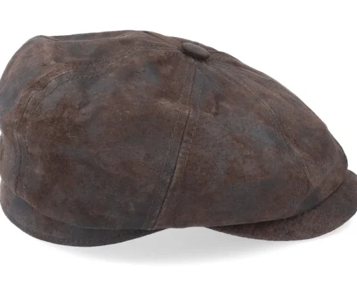 Sale Stetson Hatteras Pigskin Flat Cap -