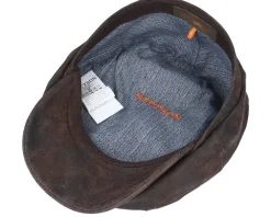 Sale Stetson Hatteras Pigskin Flat Cap -