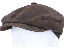 Sale Stetson Hatteras Pigskin Flat Cap -
