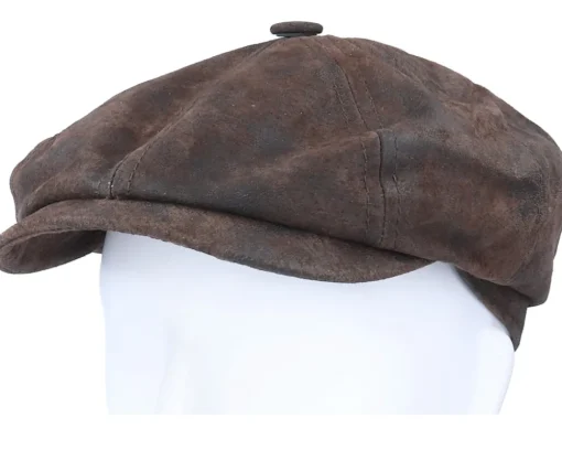 Sale Stetson Hatteras Pigskin Flat Cap -