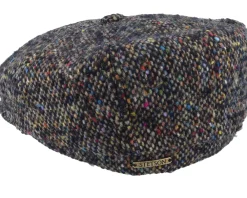 Flat Caps-Stetson Hatteras Wool Flat Cap -