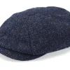 Outlet Stetson Hatteras Wool Navy Flat Cap -