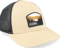 Trucker-Coal Hauler Low One Khaki/Black Trucker -