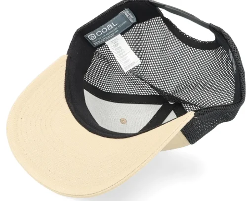 Trucker-Coal Hauler Low One Khaki/Black Trucker -