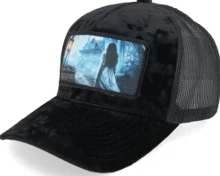 Trucker-Scenes Haunting Velvet Black/Black A-frame Trucker -