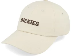 Dad Cap-Dickies Hays Natural White Dad Cap - Beige