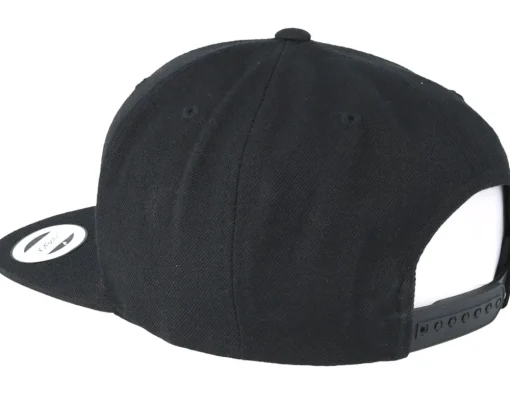 Snapback-Lions Head Logo Black/Gold Snapback -