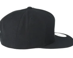 Snapback-Lions Head Logo Black/Gold Snapback -