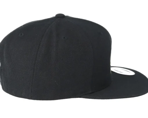 Snapback-Lions Head Logo Black/Gold Snapback -