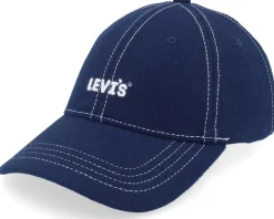 Dad Cap-Levi's Headline Logo Cap Navy Dad Cap -