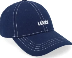 Dad Cap-Levi's Headline Logo Cap Navy Dad Cap -