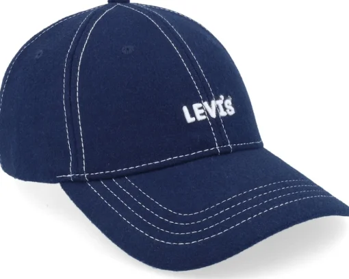 Dad Cap-Levi's Headline Logo Cap Navy Dad Cap -