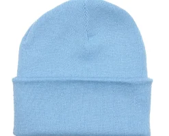 Cuff Beanies-Beechfield Heather Cuff Blank Beanie - Grey