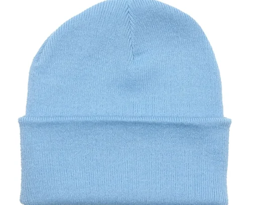 Cuff Beanies-Beechfield Heather Cuff Blank Beanie - Grey