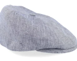 Flat Caps-City Sport Heather Grey Flat Cap -