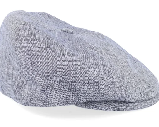 Flat Caps-City Sport Heather Grey Flat Cap -