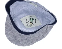 Flat Caps-City Sport Heather Grey Flat Cap -
