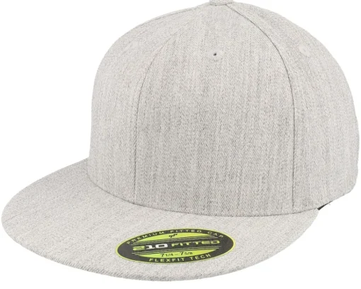 Outlet Flexfit Heather Premium 210 Fitted - Grey