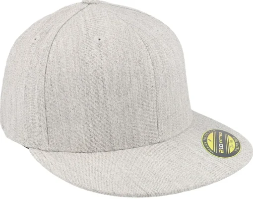 Outlet Flexfit Heather Premium 210 Fitted - Grey