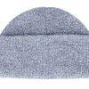 Discount Beechfield Heather Grey Short Blank Beanie -