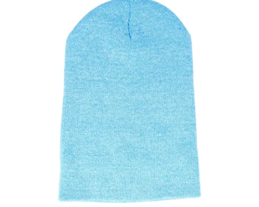 Long Beanies-Beechfield Heather Surf Long Blank Beanie -