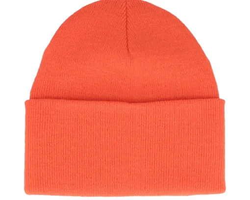 Cuff Beanies-Yupoong Heavyweight Blaze Beanie - Orange