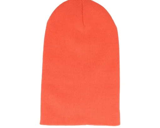 Cuff Beanies-Yupoong Heavyweight Blaze Beanie - Orange